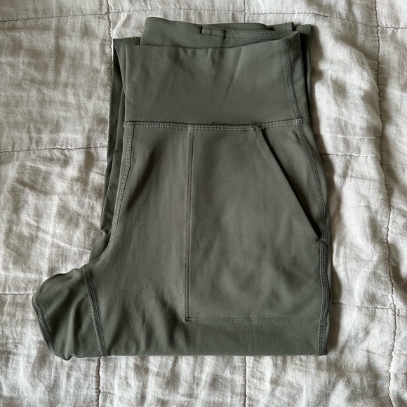 lululemon athletica Pants - Lululemon Align Jogger 28" Grey Sage size 6